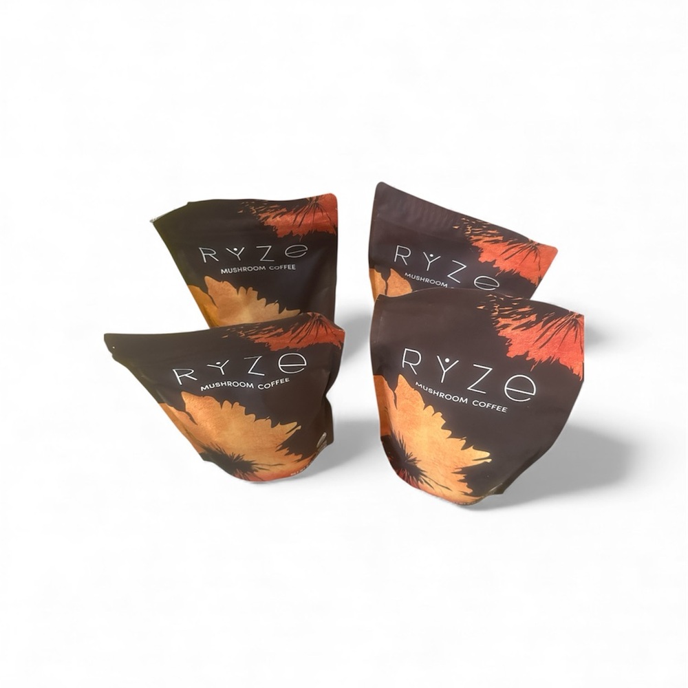 4 New  Ryze coffee bags and one Creamer  (each 6.35 oz) - Picture 4 of 11